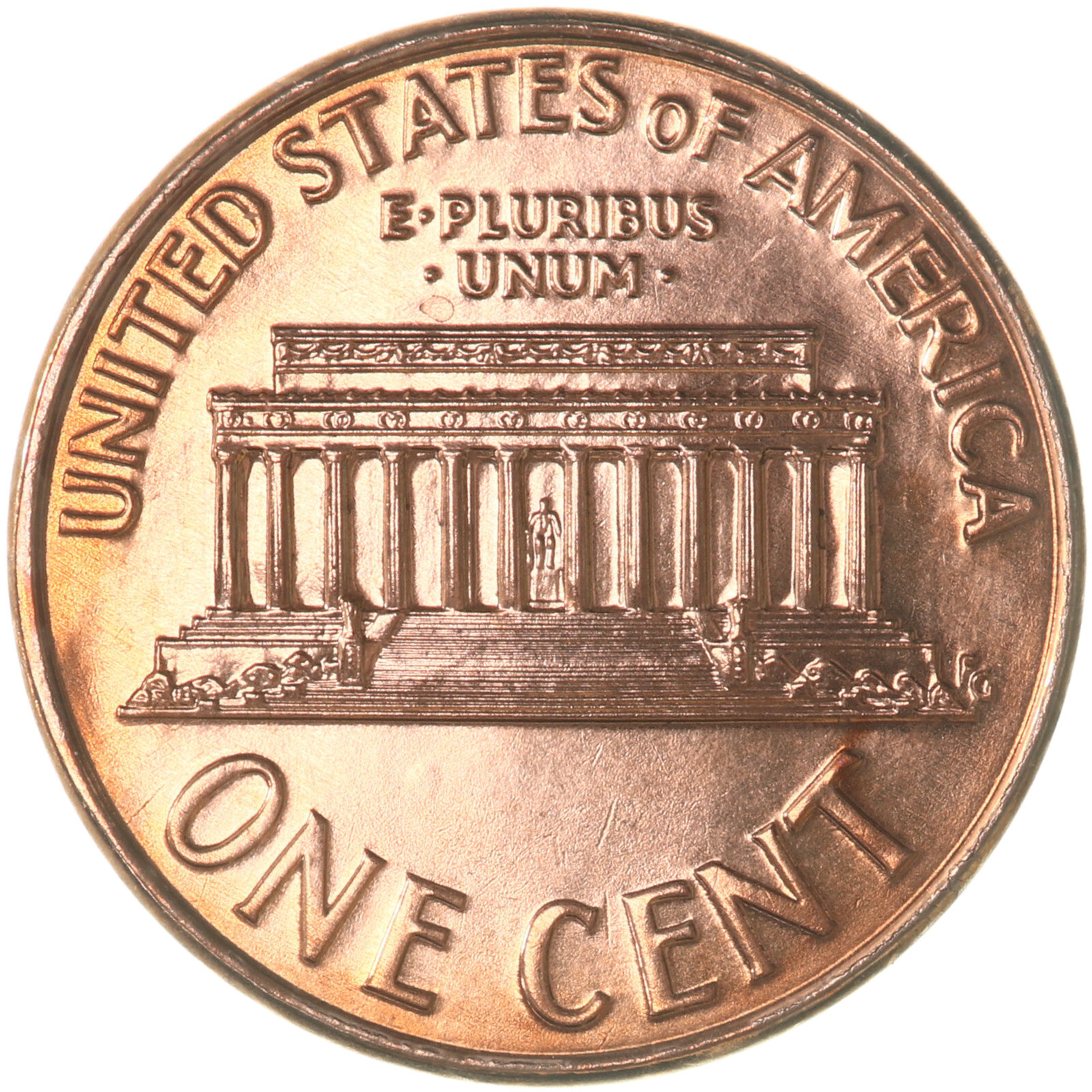 2001 D Lincoln Memorial Cent Choice BU Penny US Coin