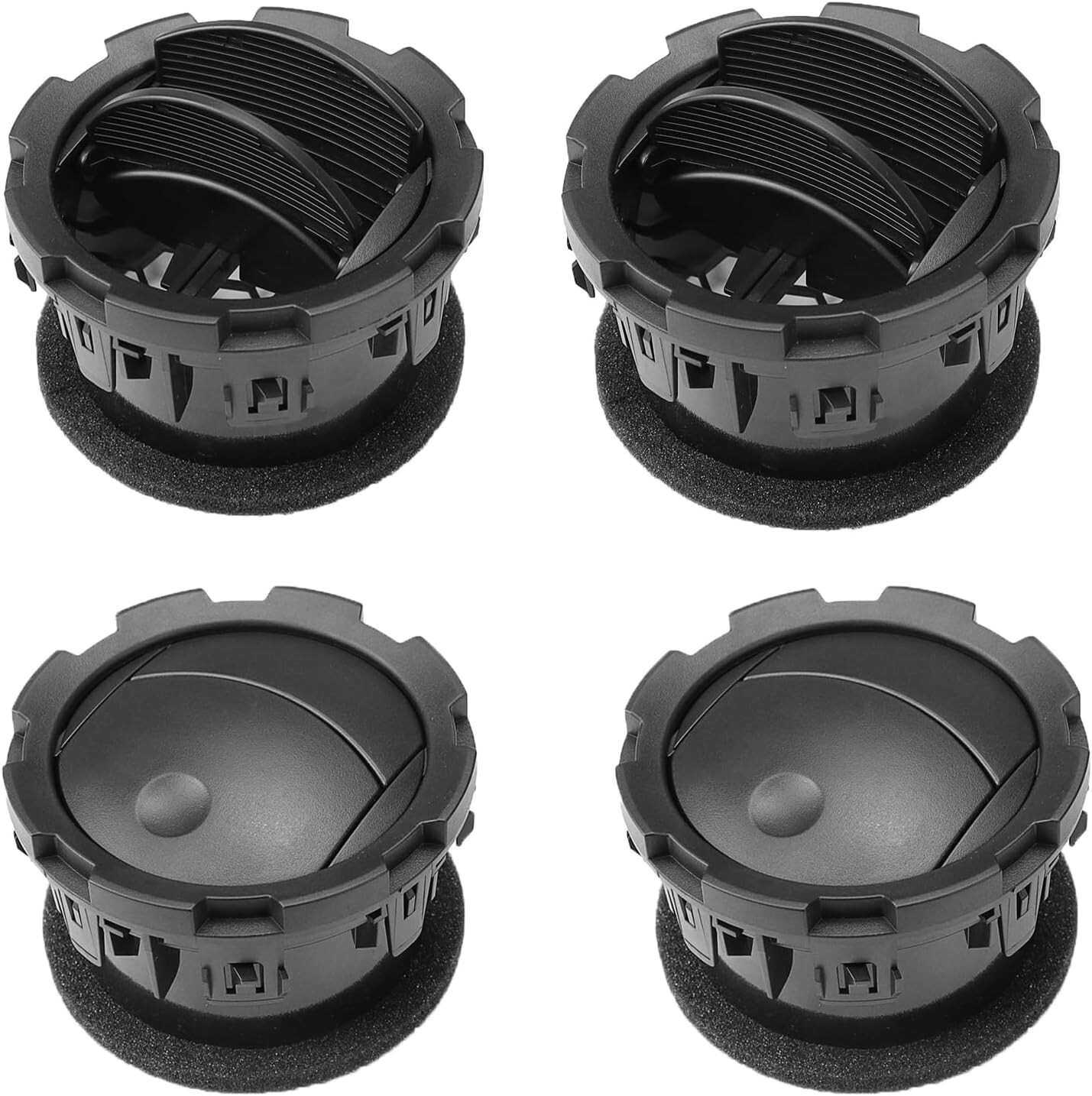 4PCS Dashboard Air AC Heater Vent Compatible with Ford F250 F350 F450 F550 Super