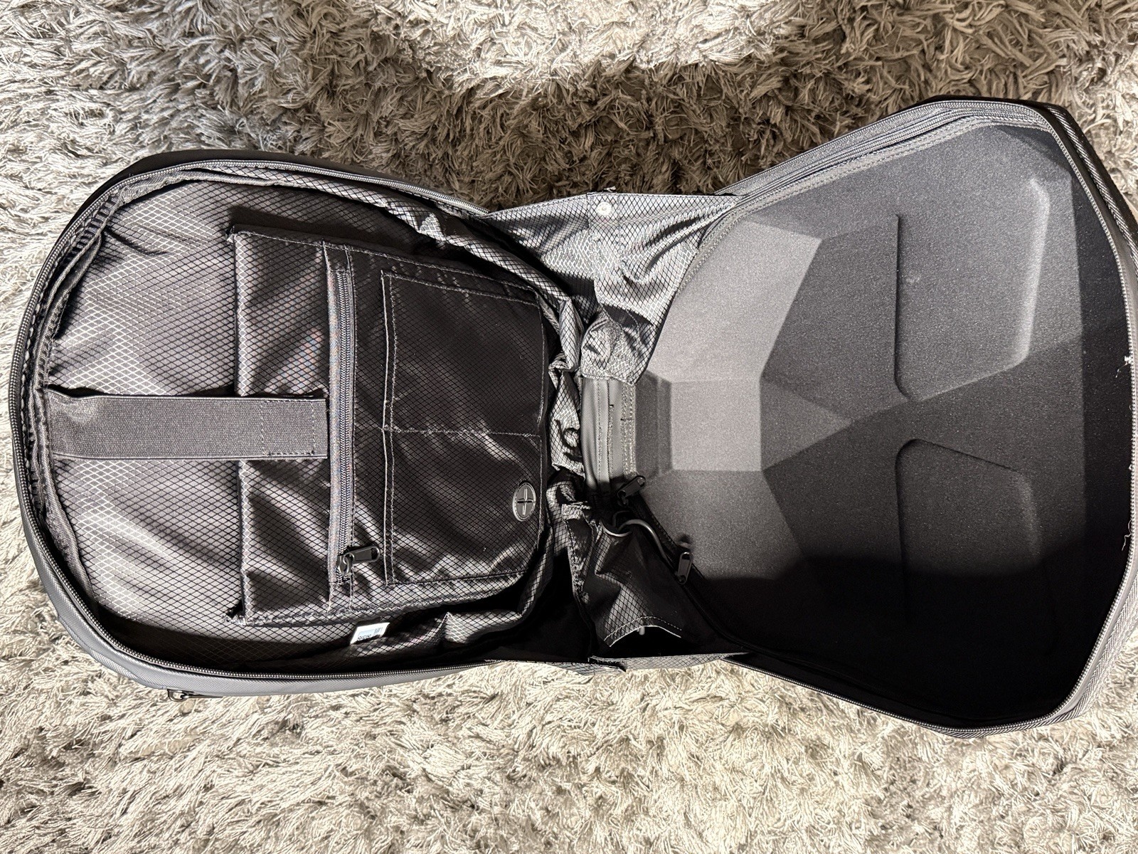 LED Motorcycle Riding Backpack APP Control Spacious