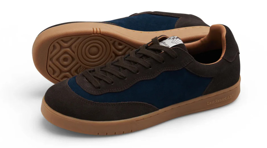 Last Resort AB CM001 Suede Coffee/Blue/Gum Shoes - USM 7 - BNIB