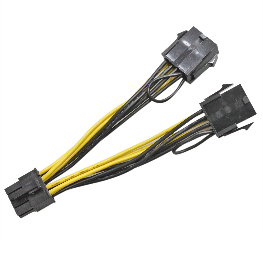 For NVIDIA 8 to dual 8 Power Adapter Cable Tesla K80 M40 Grid M60 P40 P100 GPU