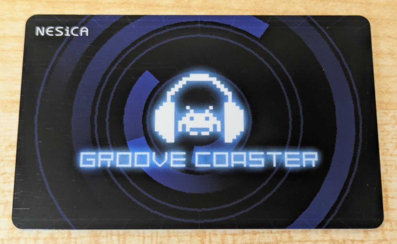 SHIPS FROM USA Unused Taito NESiCA Card Pass Groove Coaster
