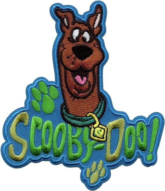 NEW! Officially Licensed Scooby-Doo! Embroidered Iron On 29330 Fast FREE Ship!