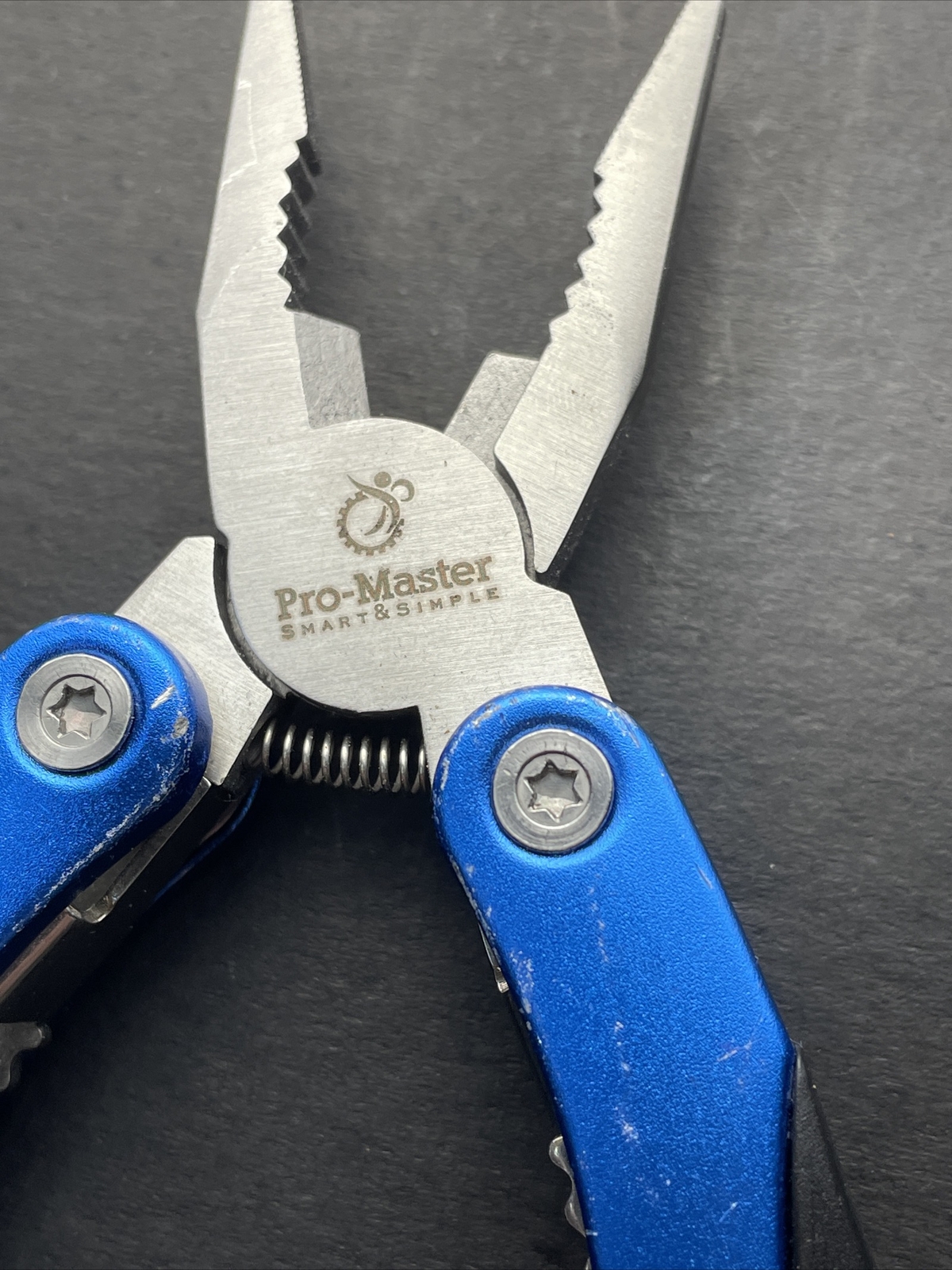 Pro-Master 15 In 1 Multi-Tool -Blue And Black Multitool