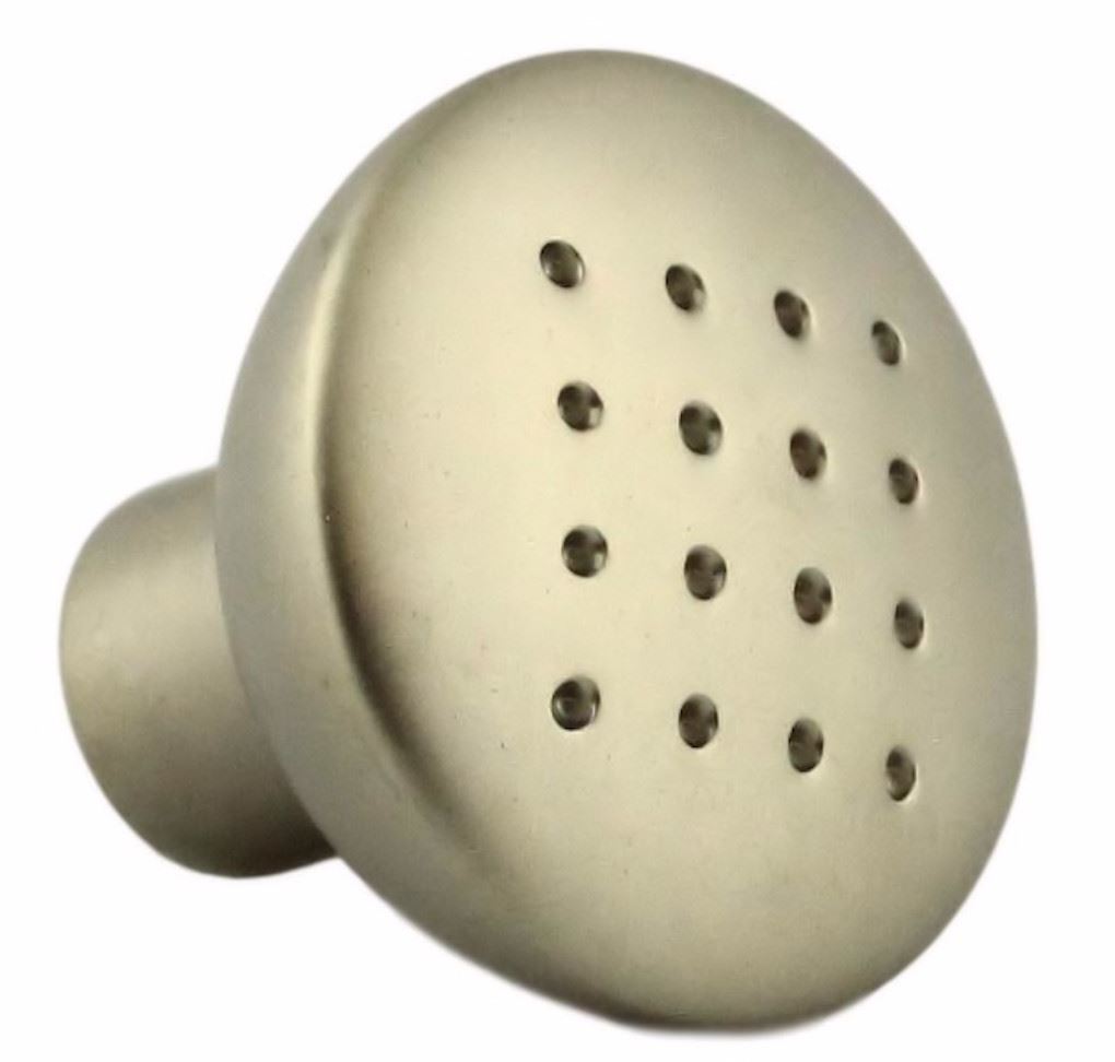 1-1/16" Dots Knob Satin Nickel