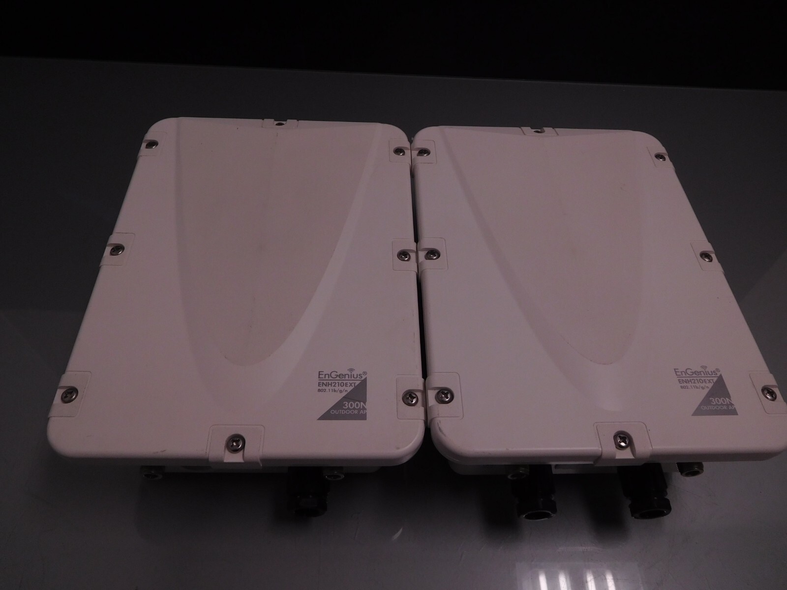 Lot of 2x Engenius ENH210EXT 300N Outdoor Wireless Long Range Access Points