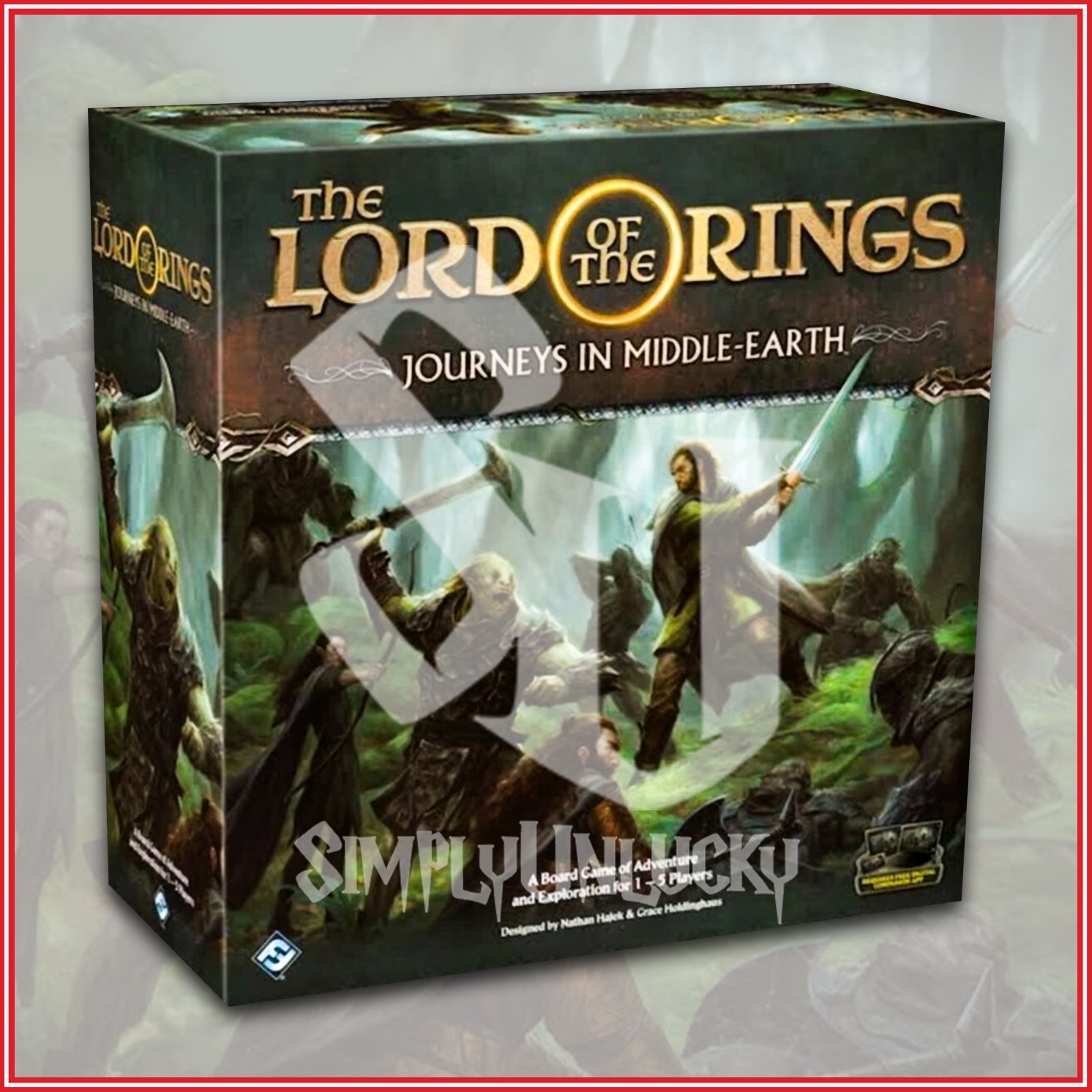 Lord of the Rings TCG: Journeys in Middle-Earth Core Game FACTORY SEALED
