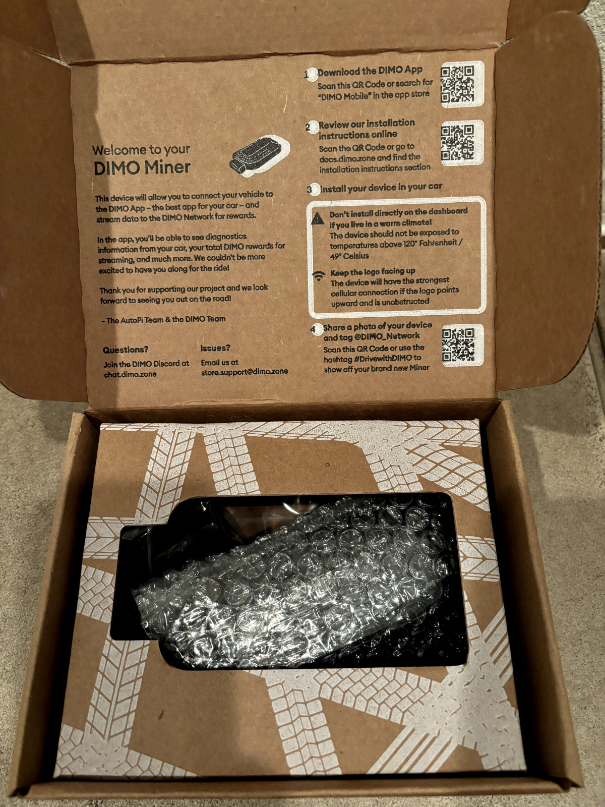 DIMO AutoPi CryptoCurrencies Coin Mining BRAND NEW IN BOX Crypto Currency