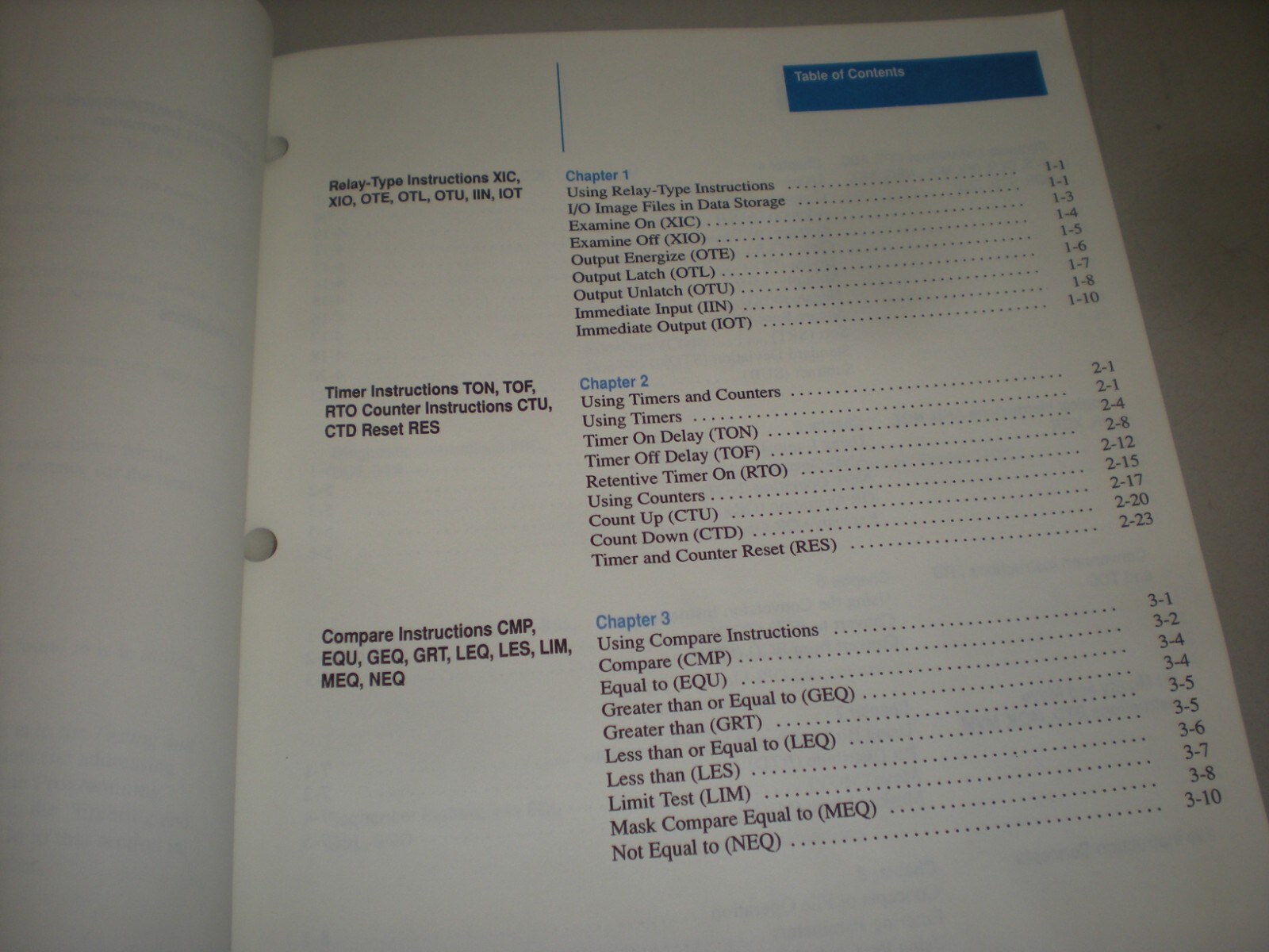 Allen Bradley PLC-5 Controllers (955109-76) & Programming (955109-61) Manuals