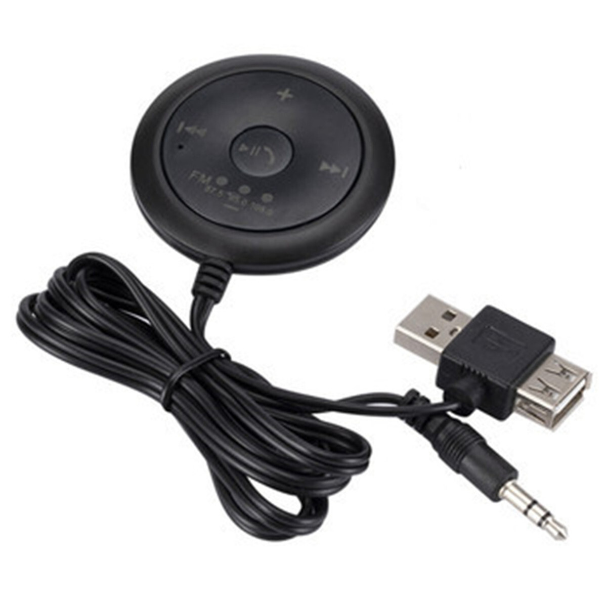 Wireless Bluetooth Receiver FM Transmitter Adapter USB AUX Plug For Car Audio