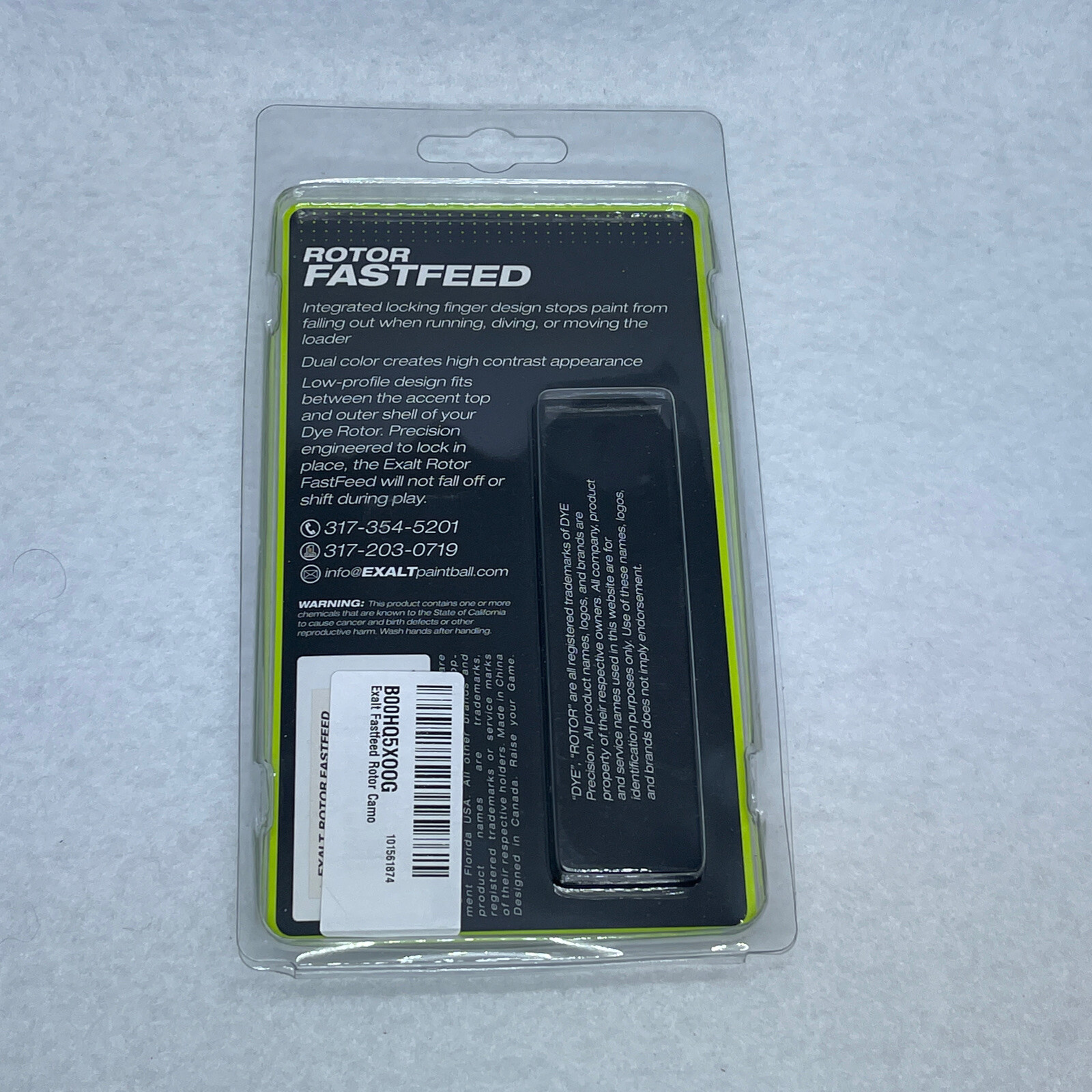Exalt Dye Rotor Fastfeed Speedfeed - Black Paintball