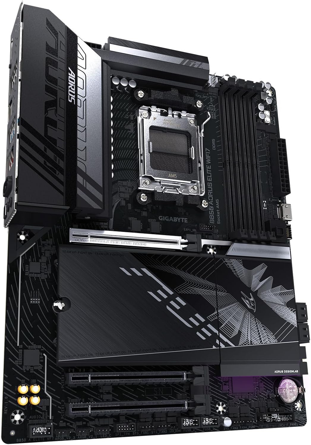 GIGABYTE B850 AORUS ELITE AMD AM5 LGA 1718 (REV. 1.X) WIFI7 - BLACK GRAY