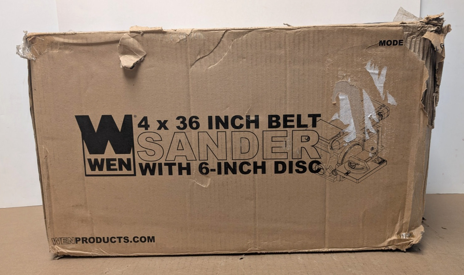 Wen 6502 4" X 36" Belt Disc Sander with 6" Disc - NEW IN OPEN BOX!