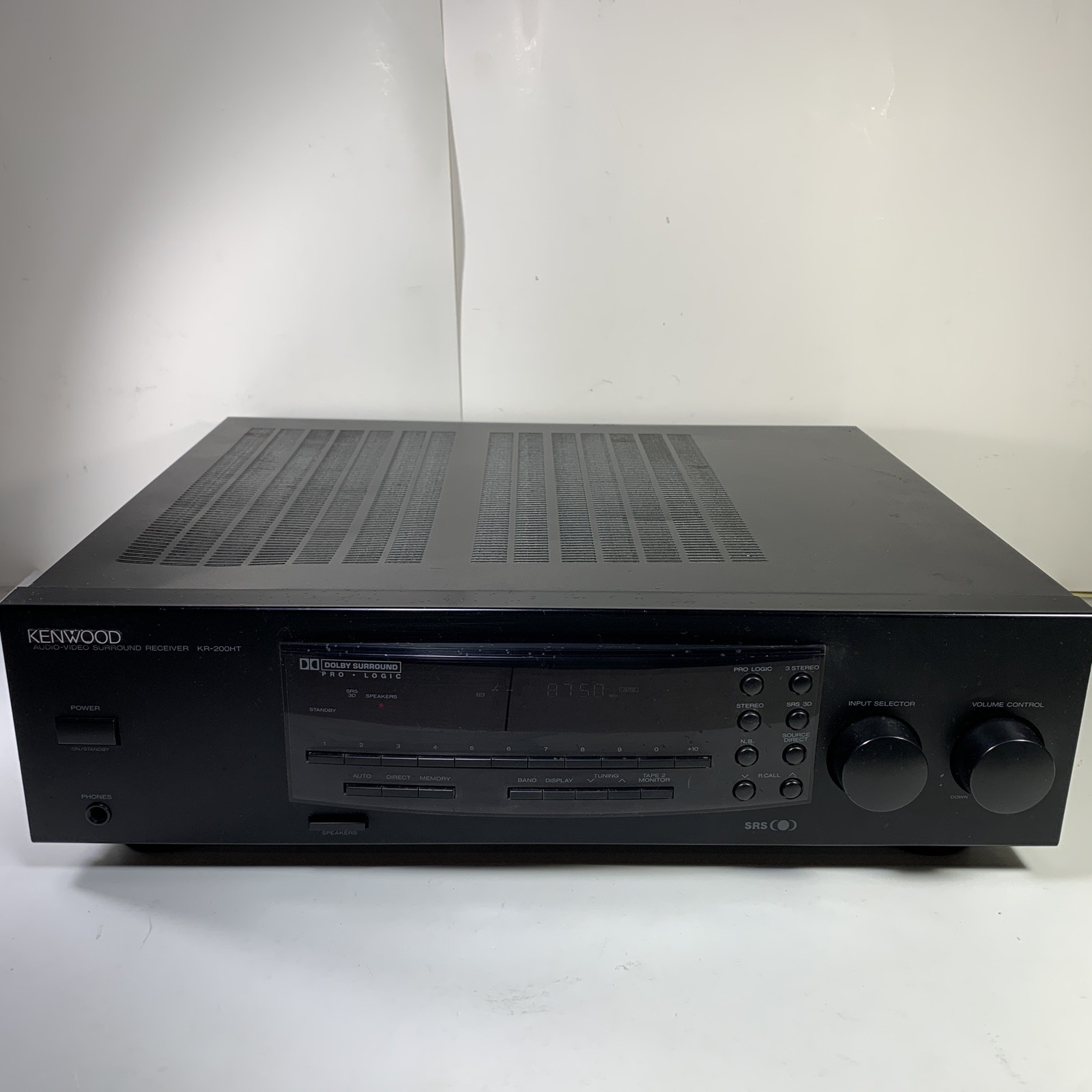 Kenwood KR-200HT Audio-Video Surround Receiver Stereo AM FM Tested Works 250W