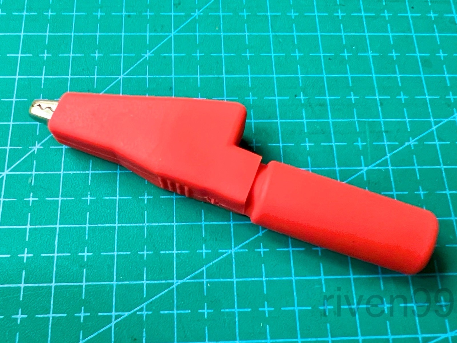 2pcs CalTest Insulated 5A Alligator Clip Probe Adapter for 3900-series DMM Probe