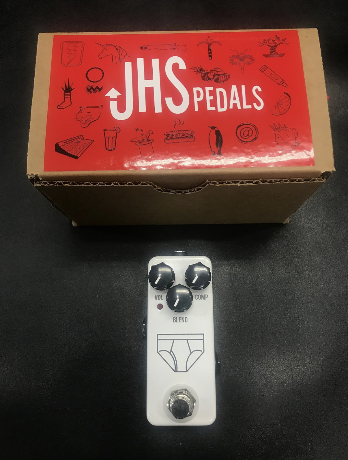 JHS Whitey Tighty Mini FET Compressor Pedal