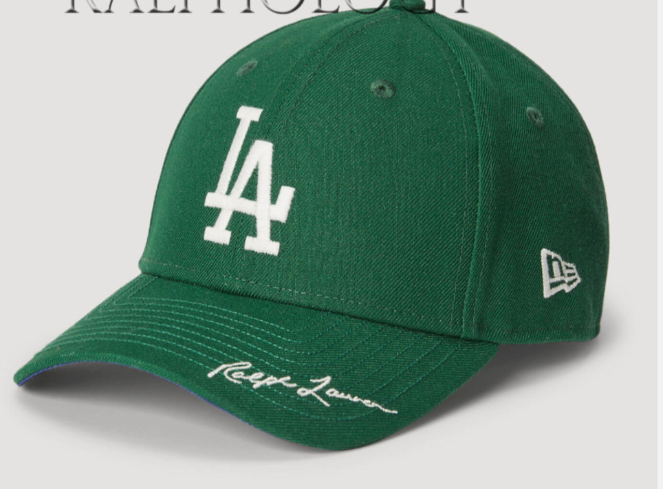 Los Angeles Dodgers Polo Ralph Lauren x New Era LA Mens 49FORTY Baseball Hat Cap