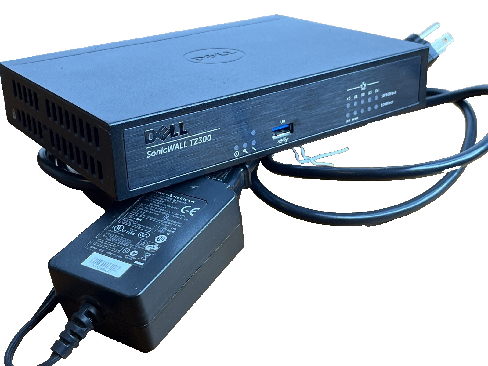 Dell SonicWall TZ300 W 5 Port Network Security Firewall Appliance APL28-0B4