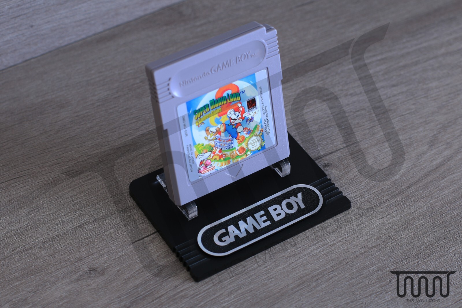 Acrylic Display Stand for Nintendo Game Boy Classic and Color Single Cartridge
