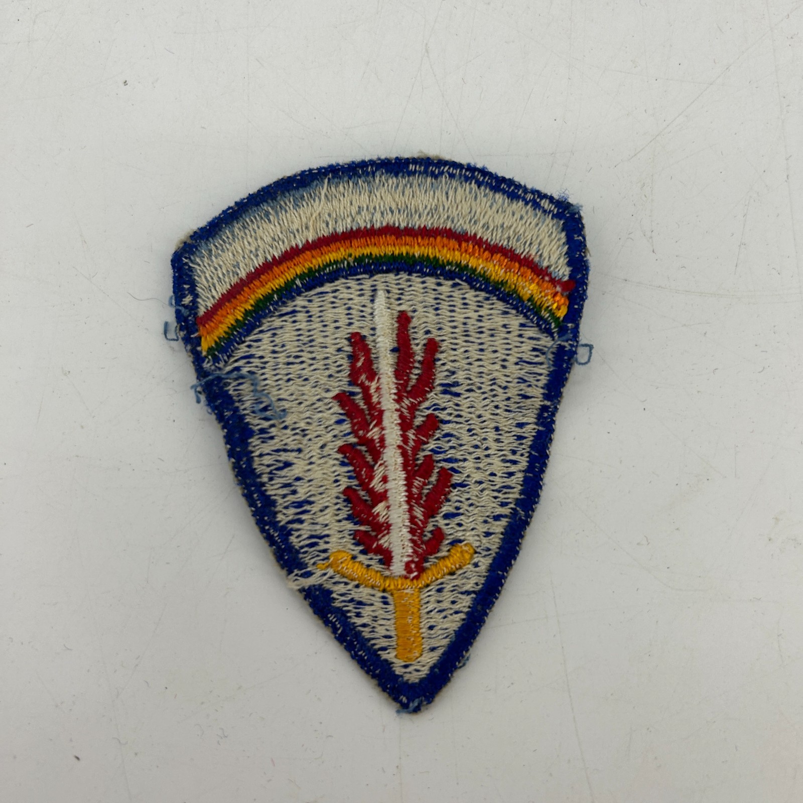 WW2 US Army European Command Patch Cut Edge