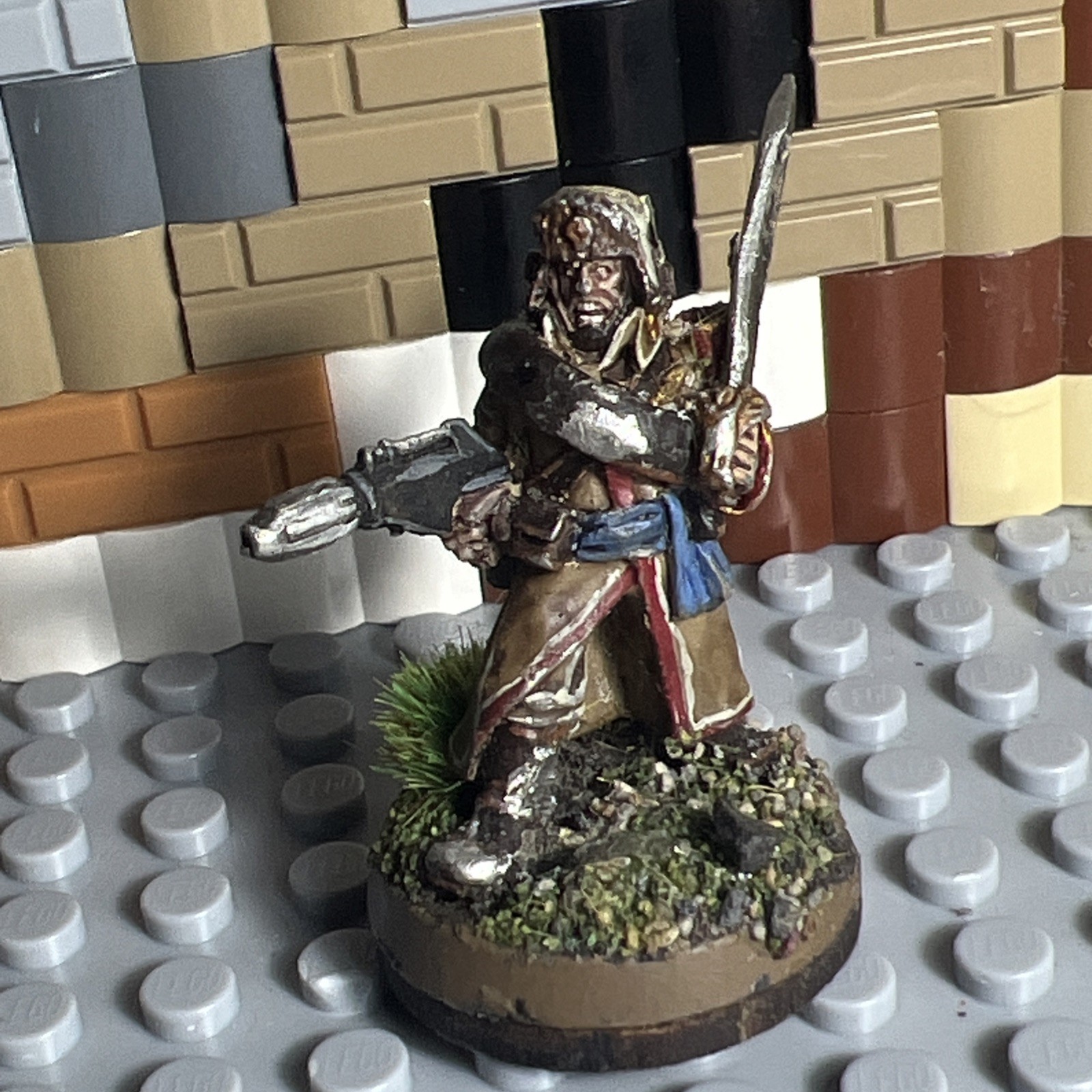 OLD WARHAMMER GW CITADEL ICE WARRIOR OF VALHALLA SERGEANT IMPERIAL GUARD METAL