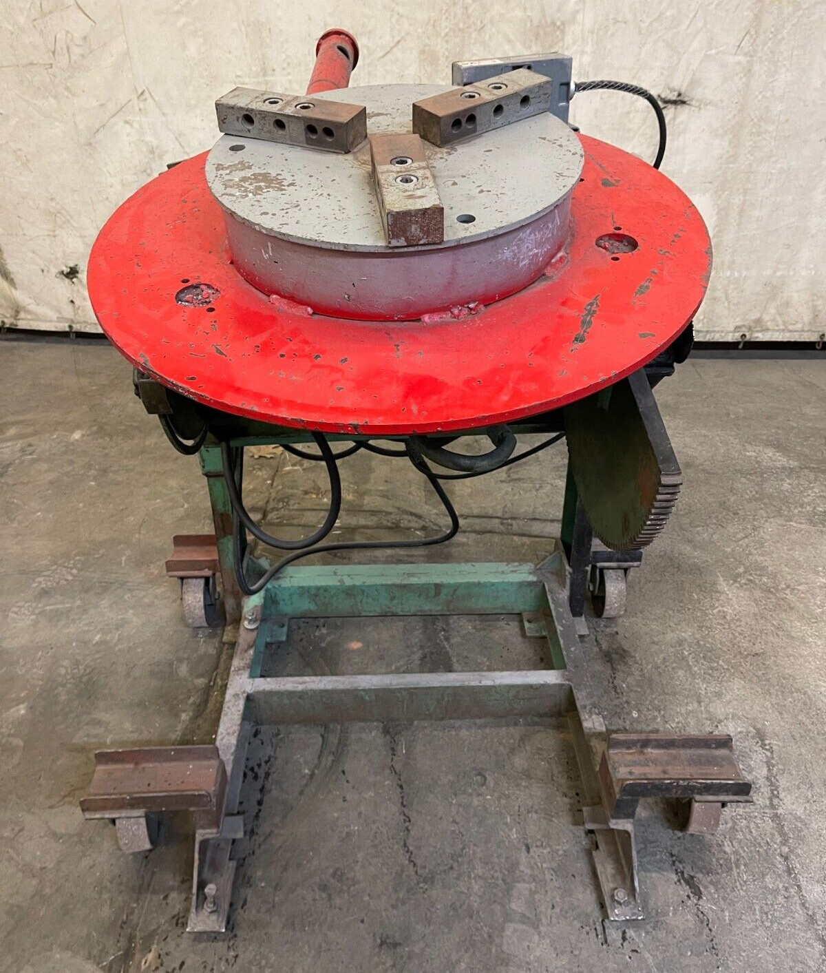 RANSOME 1,000LB WELDING POSITIONER 10P A YEAR 1981 52" X 42" X 40" DIM.