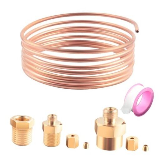 72 Inch Oil Pressure Gauge Kit of Tubing,Copper Tubing for Oil Pressure Gauge