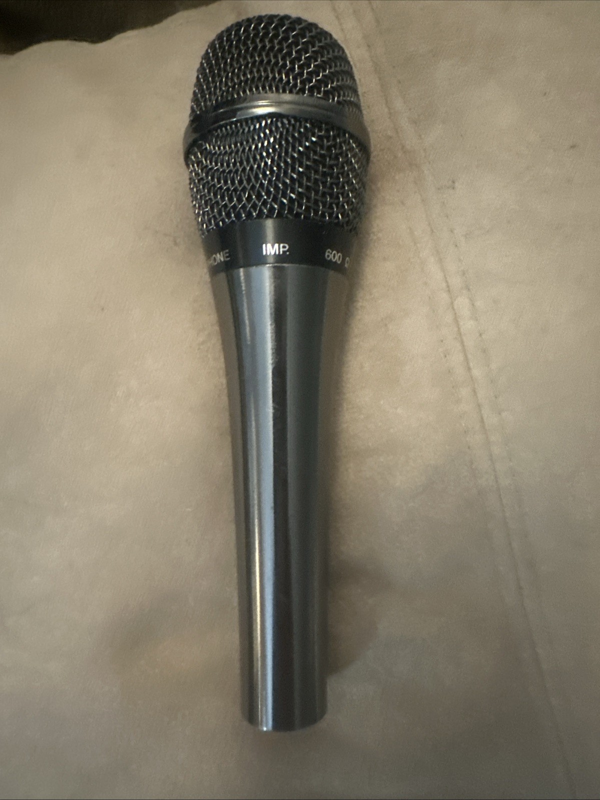 ER MC-123 Dynamic Uni-directional Microphone Black Recording 600 Ohms Tested