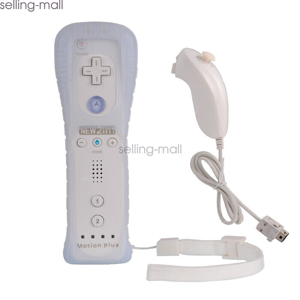 Wireless Wii Remote Nunchuck Controller Motion Plus For Nintendo Wii Wii U