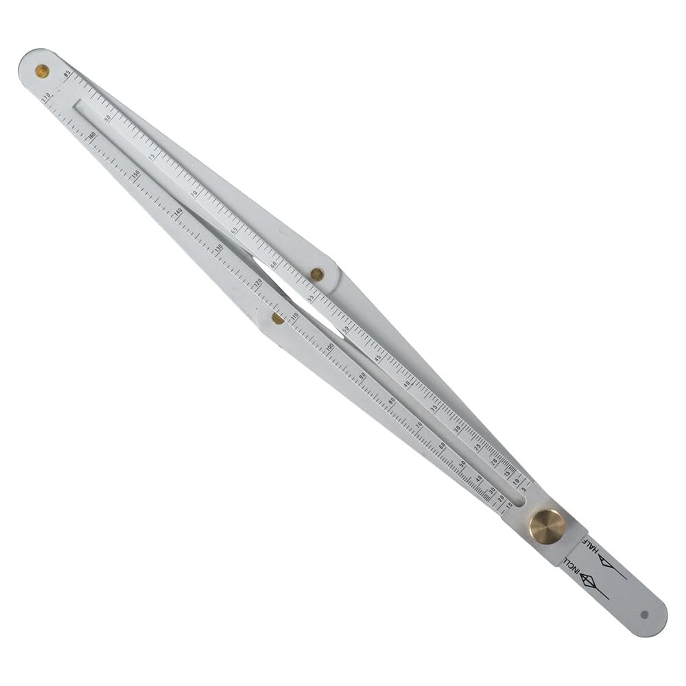 Corner Angle Finder, 0-170° Goniometer Ruler Construction Protractors Stainle...