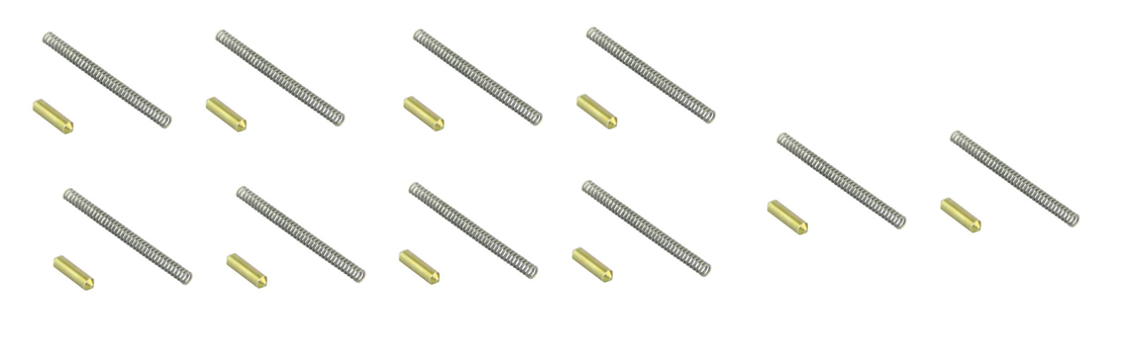 10 Pieces Pivot & Takedown Detent & Spring Replacement Kit 10 Pack USA Made