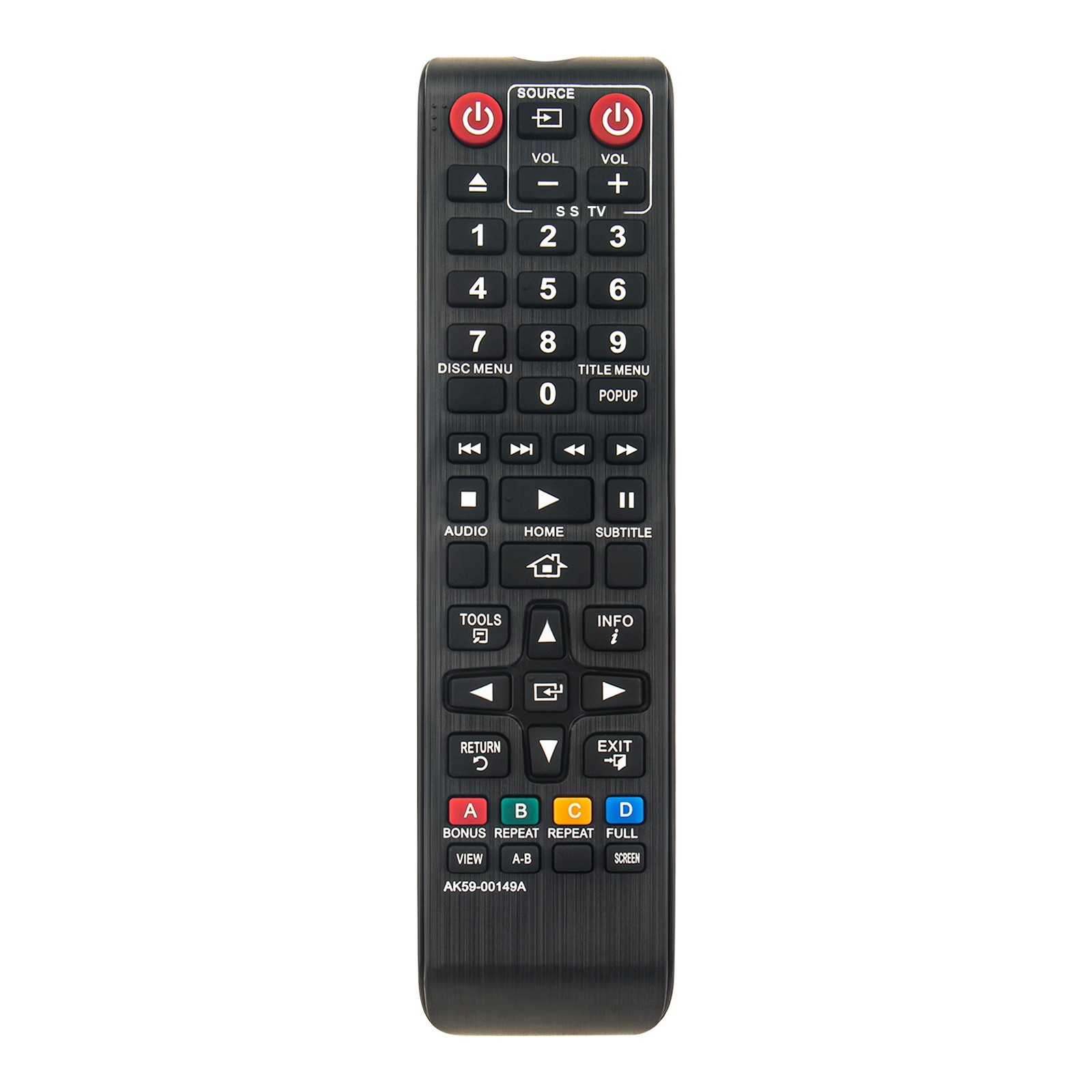 New Replaced Remote AK59-00149A for Samsung BD-J5700 BD-J5900 BD-JM51 BD-JM57