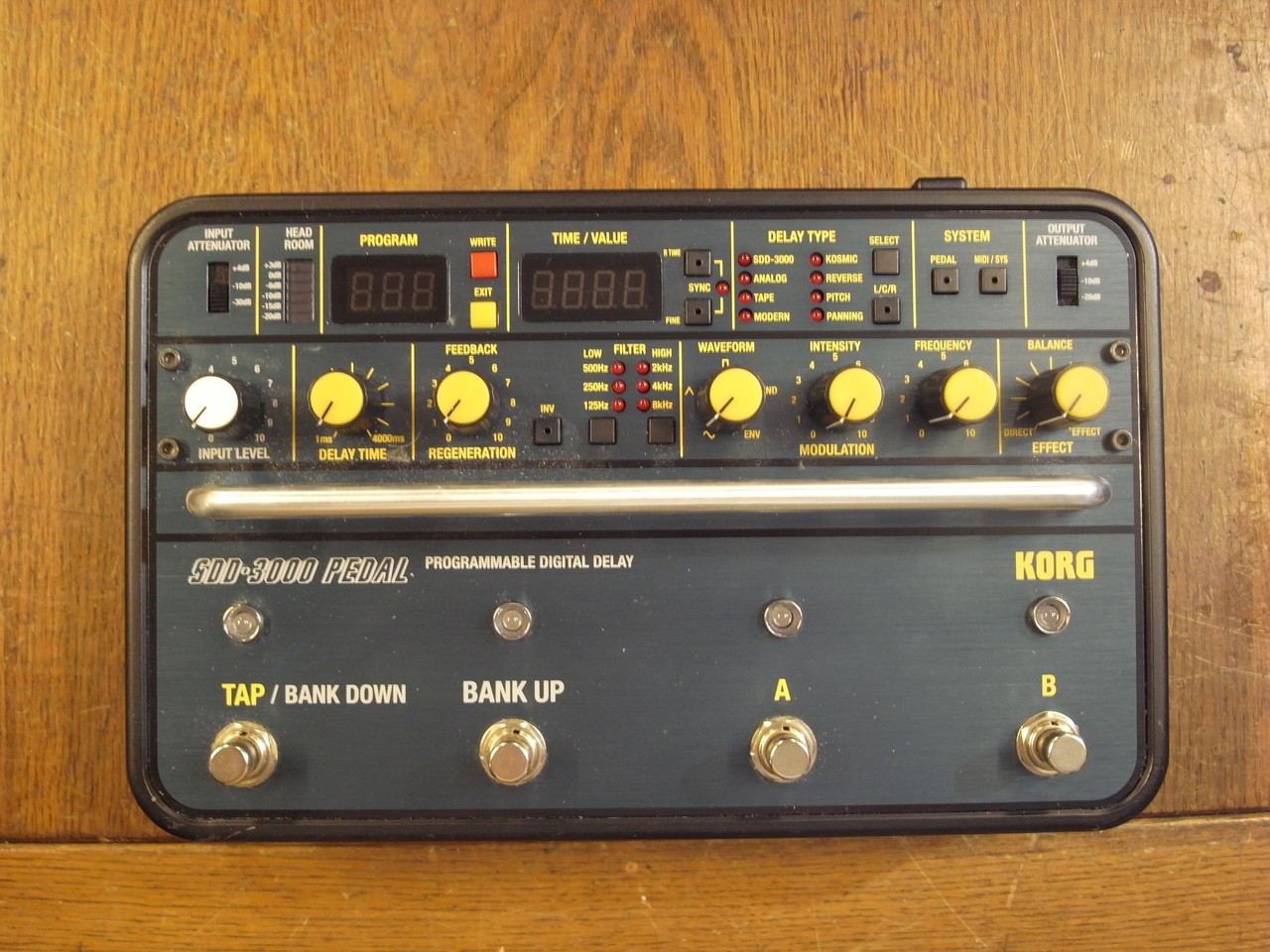 Korg SDD-3000 Pedal Used Delay