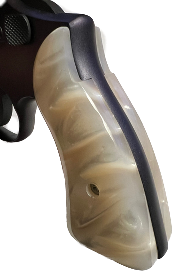 Grips fits Smith Wesson K Frame S&W Classic faux Classic Mother of Pearl