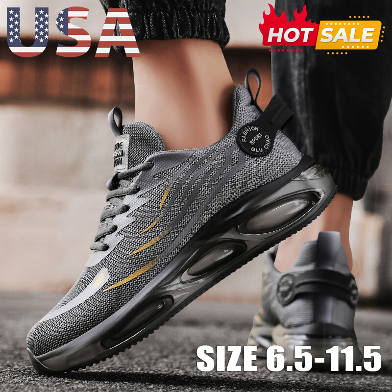 Mens Fashion Running Sports Shoes Outdoor Athletic Casual Sneakers Tennis Gym US