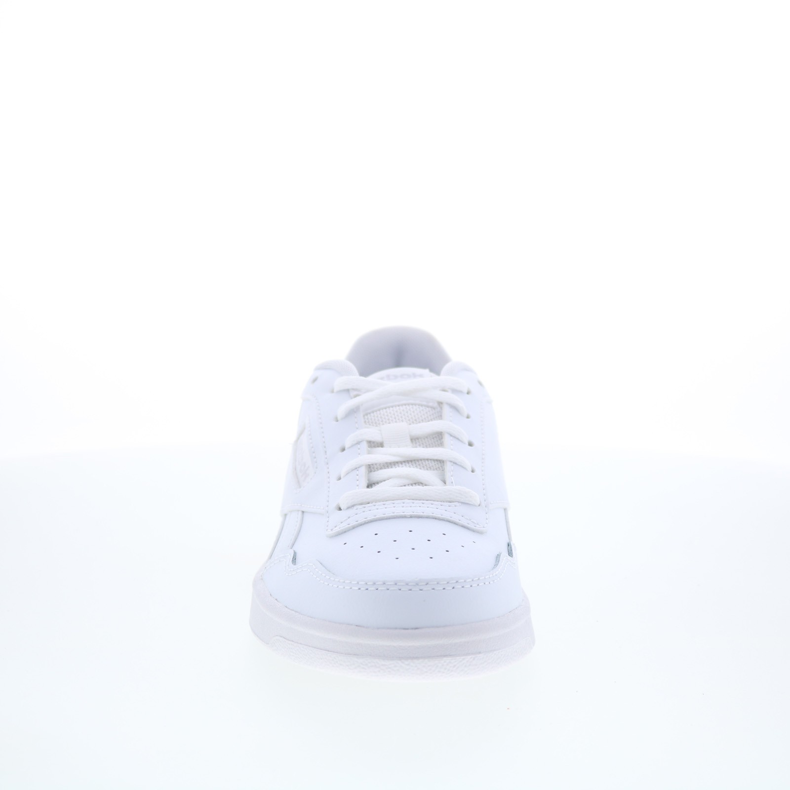 Reebok Court Advance Womens White Leather Lace Up Lifestyle Sneakers Shoes