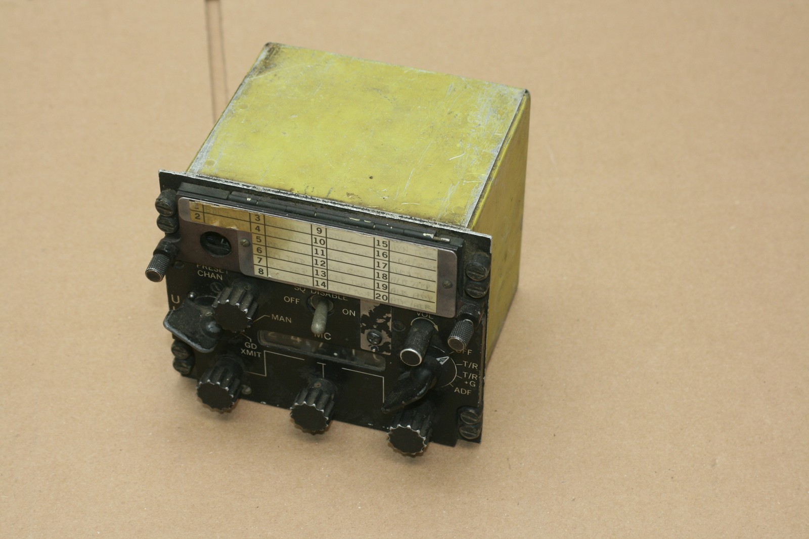 Collins C-6287/ARC-51BX Radio Control box 522-3629-00 AN/ARC-51BX/51X 51 RT742