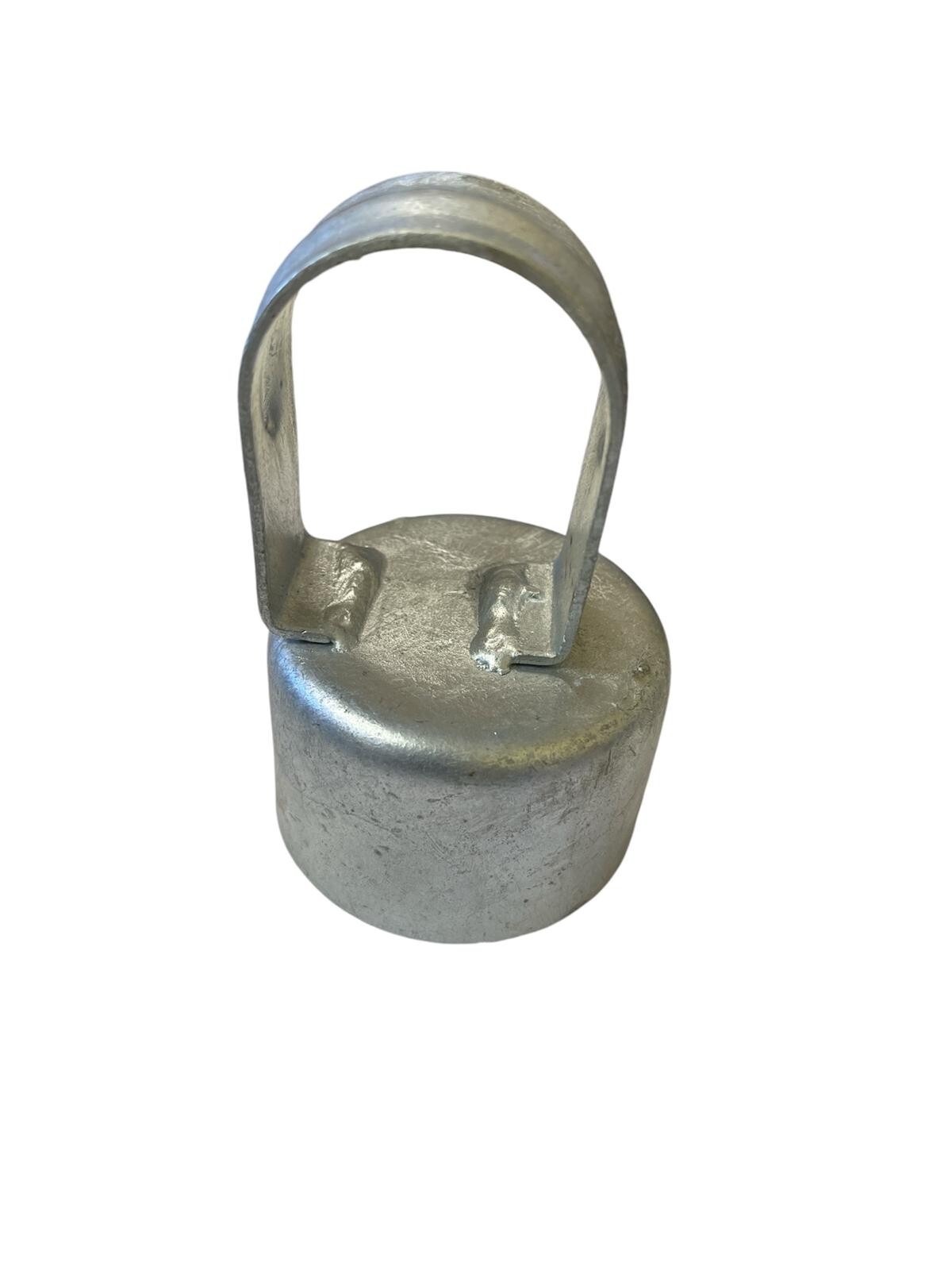 2.5" x 1-5/8" Steel Loop Cap (10 Pack) for Chain Link Fence
