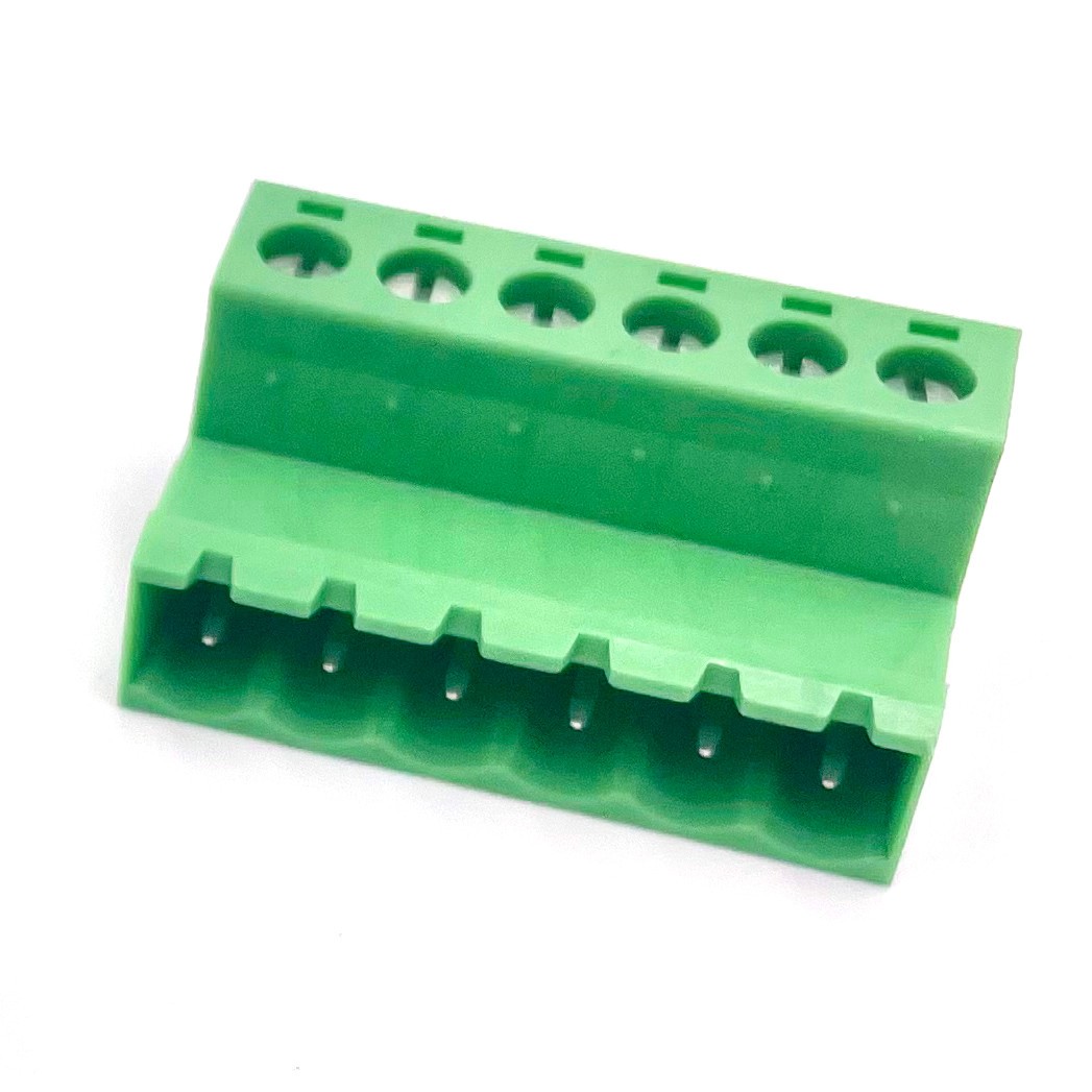 City Theatrical 6612 Six Pin Male Terminal Block Connector
