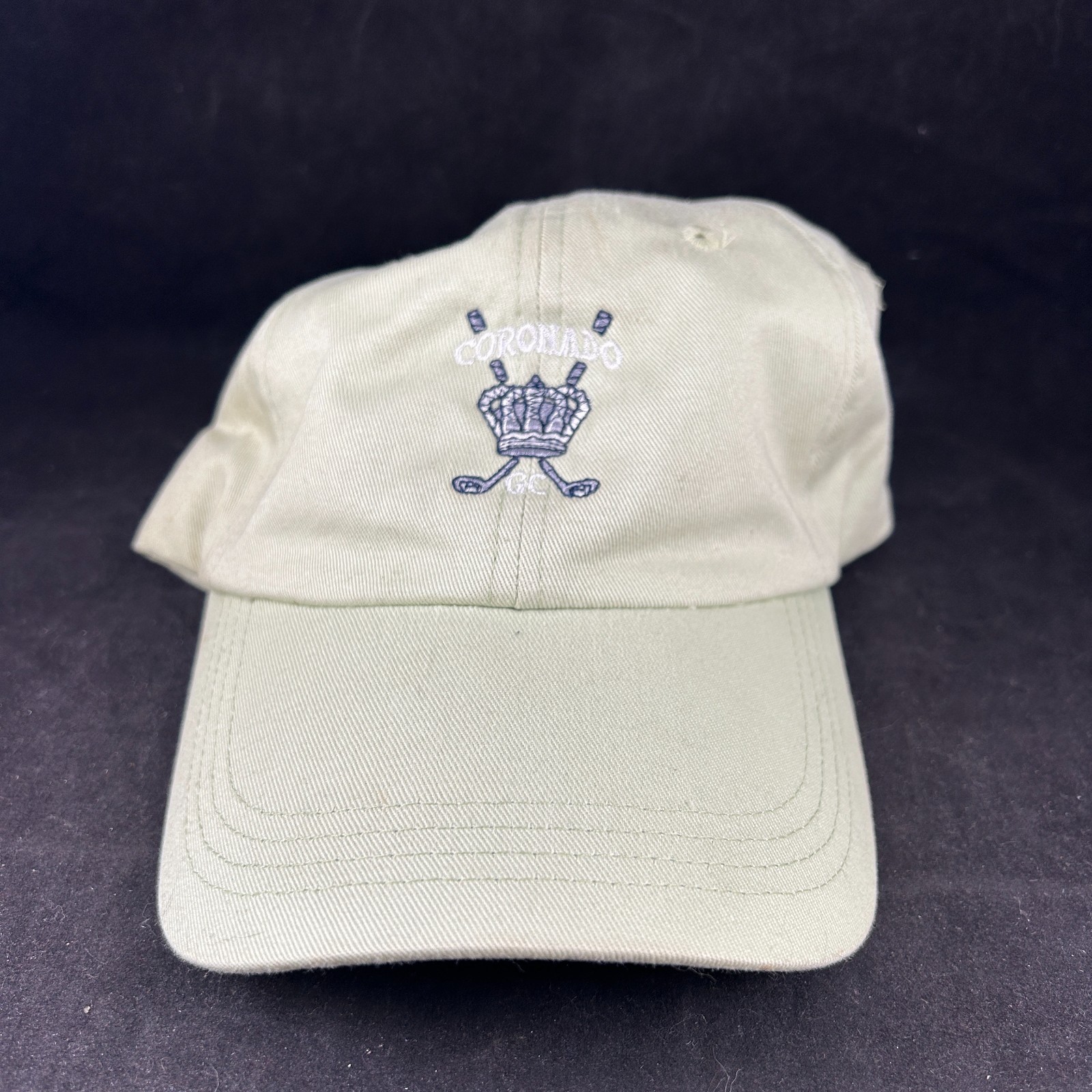 CORONADO GC GOLF COURSE PGA AUTHENTIC CLASSIC CUT ADJUSTABLE STRAP HAT CAP RARE
