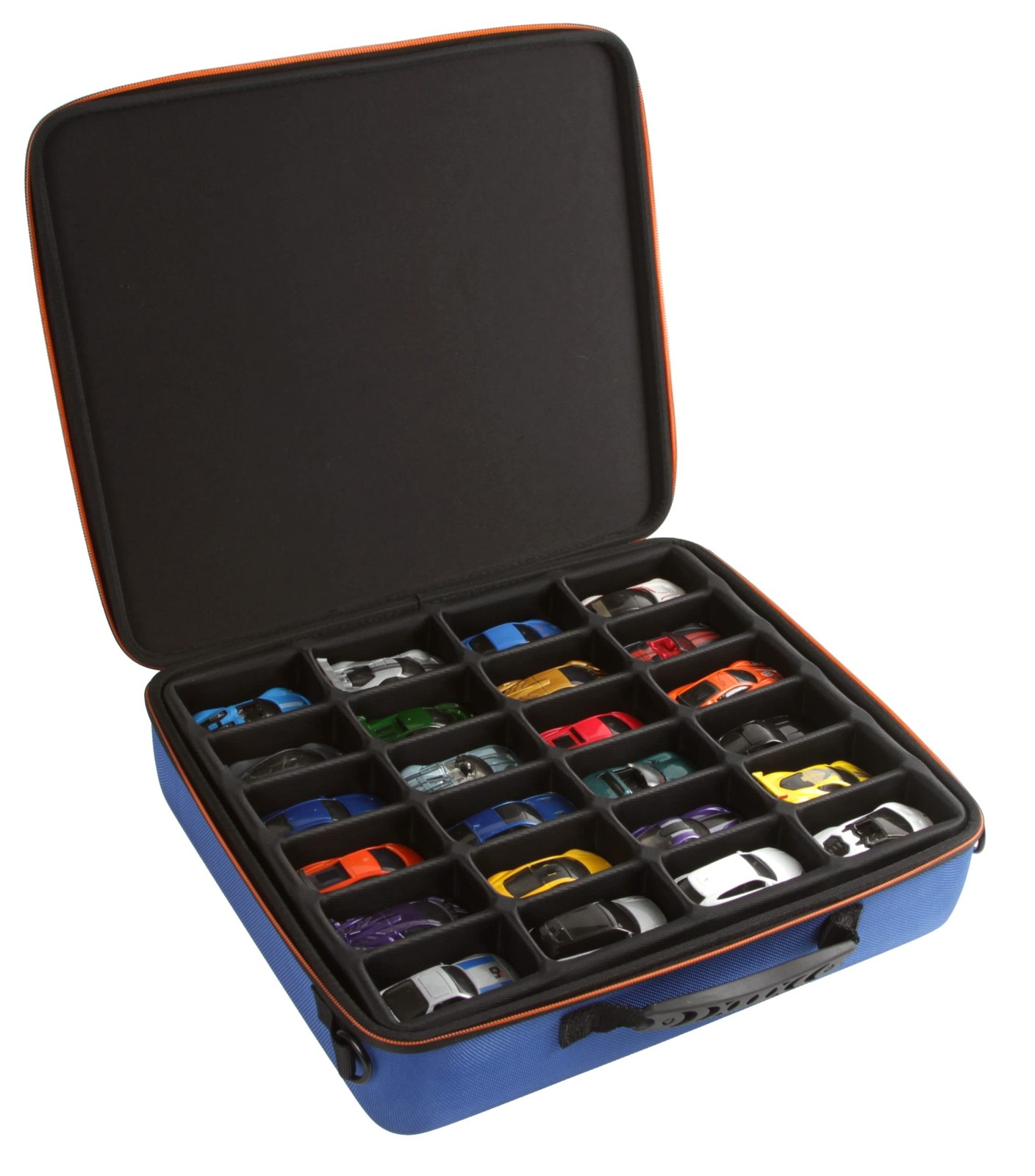 2TUFF Collectible Toy Car Storage Case and Organizer Storage Case with 48 Com...