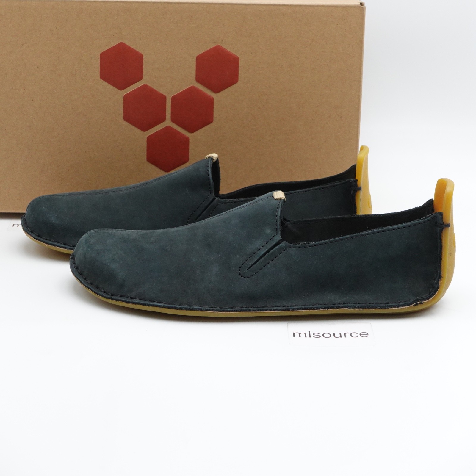 Size 7 / 38 EUR Women's Vivobarefoot Ababa II Leather Barefoot Shoes 203010-06