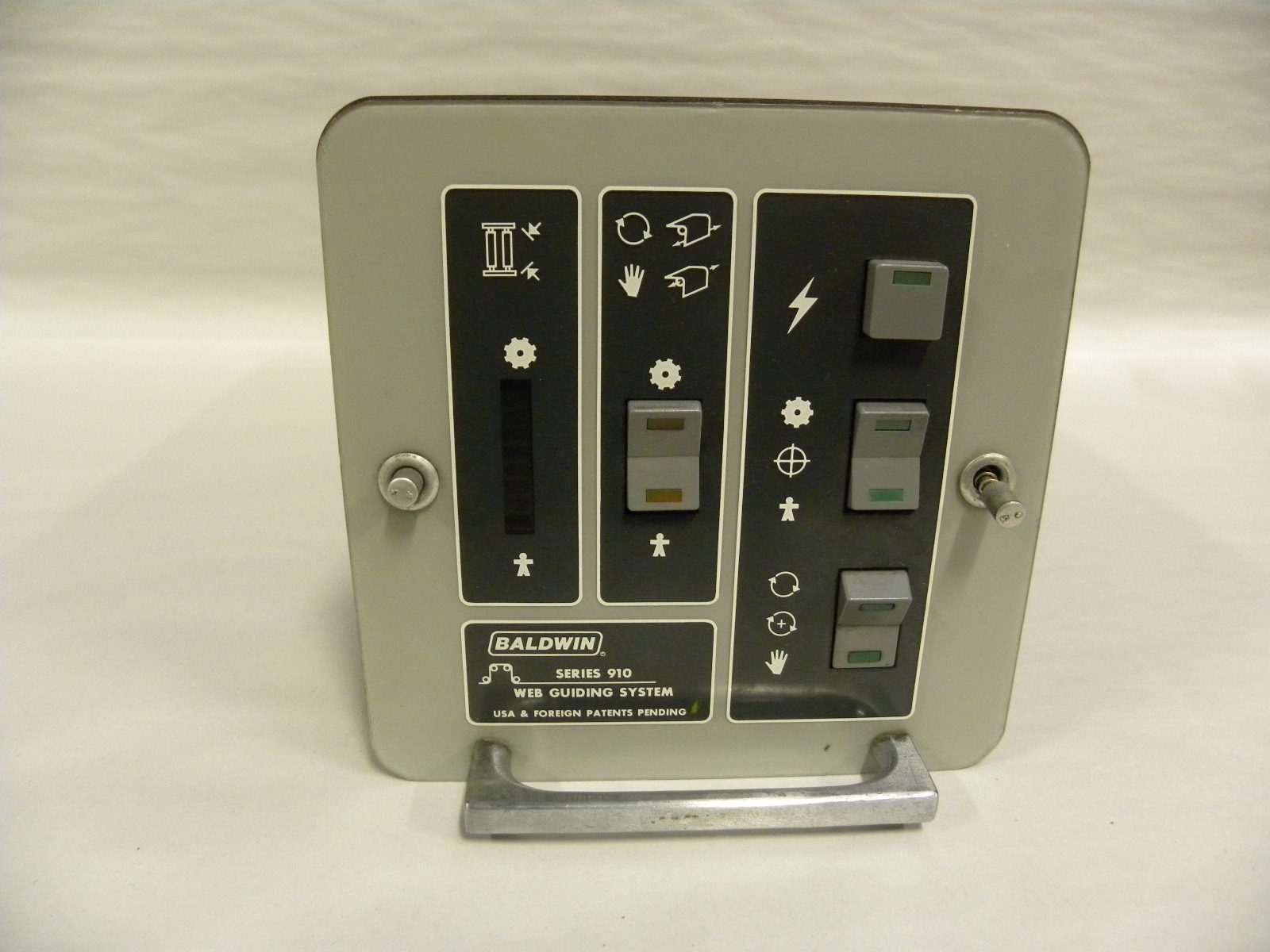 Baldwin Series 910 Web Guiding System Guide Controller Panel (A50)