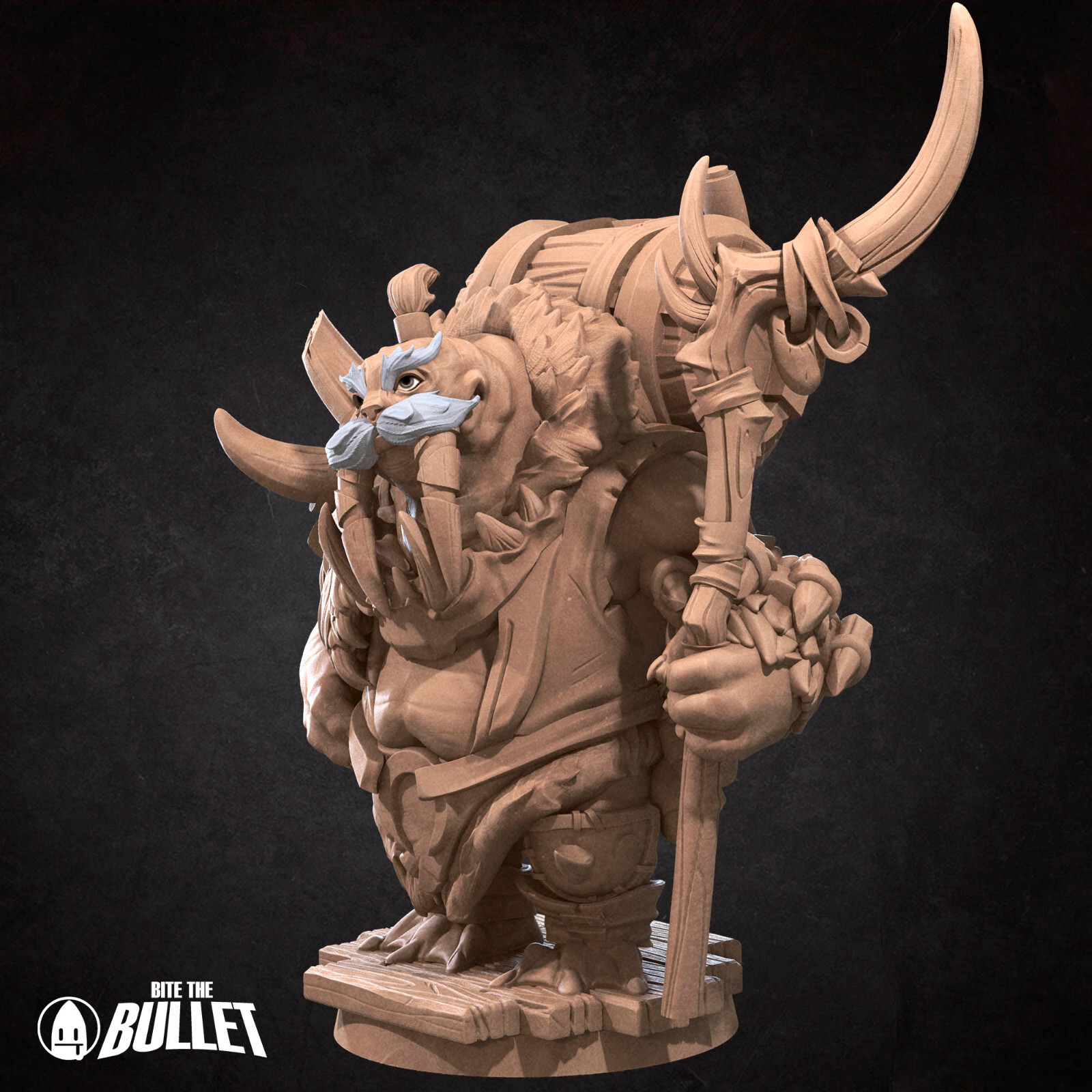 Walrus Hero - Figher / Monk - Bite the Bullet - Dungeons and Dragons