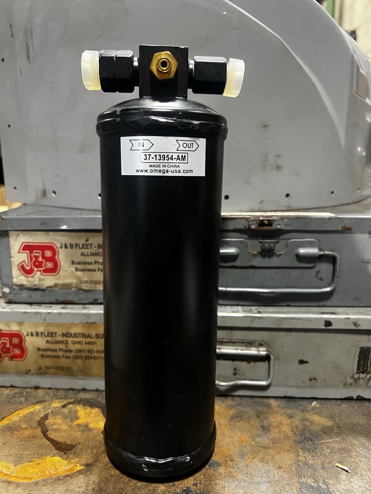 NEW/ Open Box OMEGA 37-13954-AM A/C Receiver Drier Omega