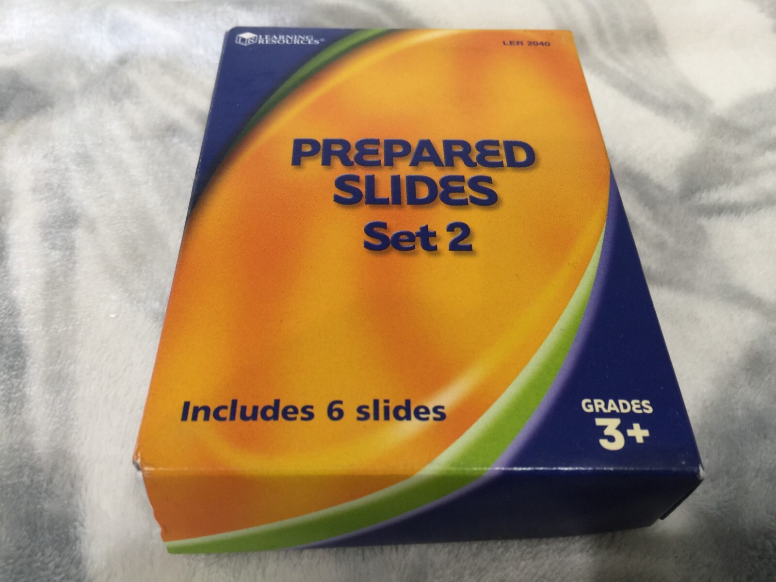 Learning Resources Prepared Slides Set 2 Grades 3+ #LER 2040 6 Slides NEW S22