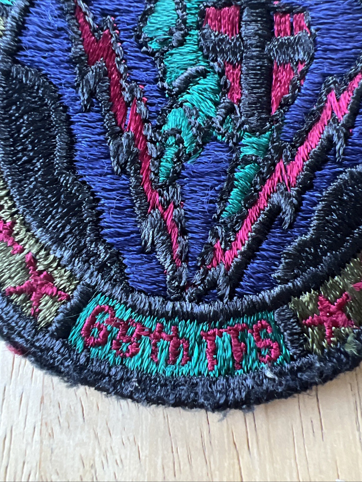 USAF 68th Tactical Fighter Squadron Patch Lightning Lancers