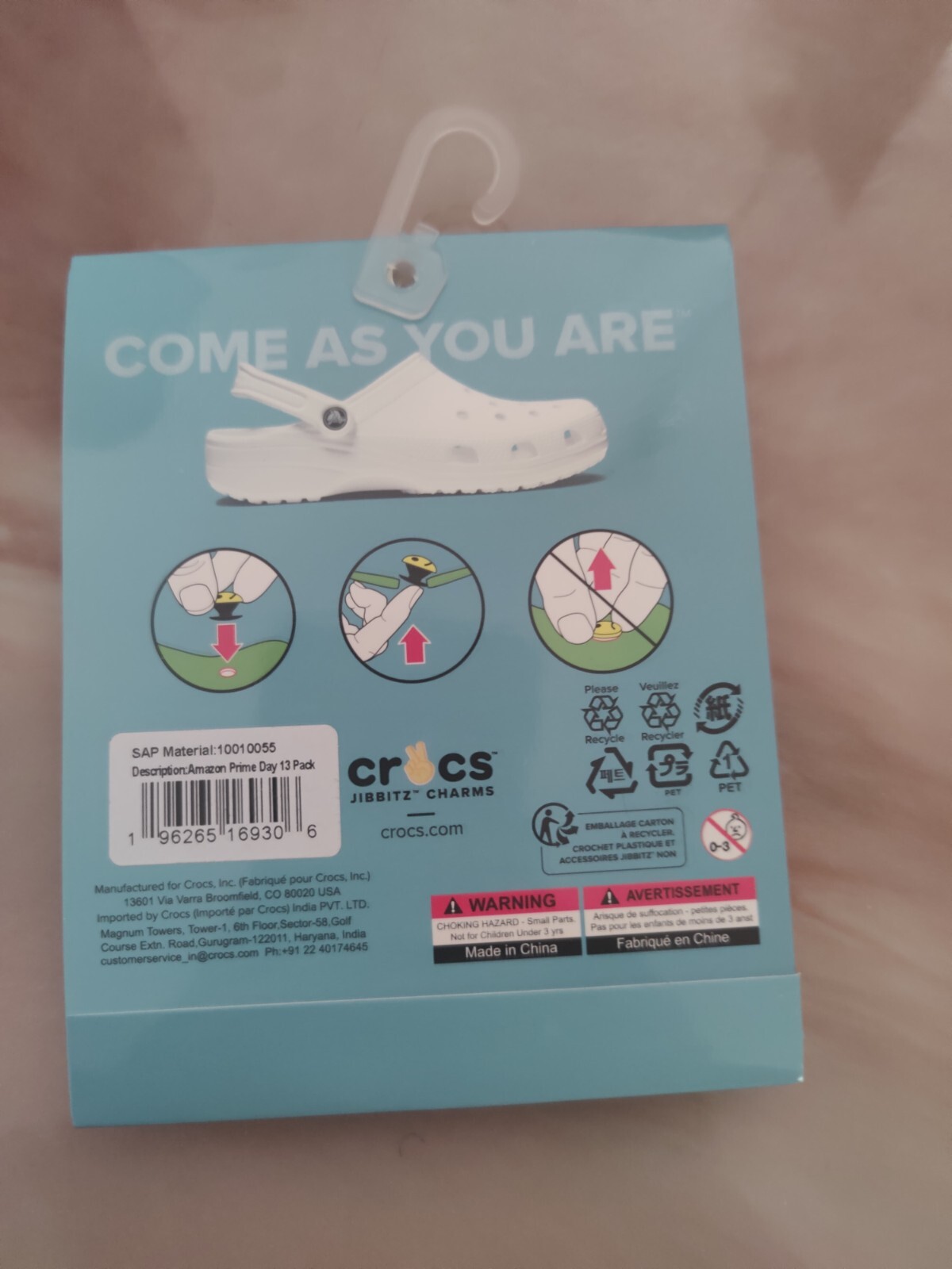 uniquely you crocks pin.