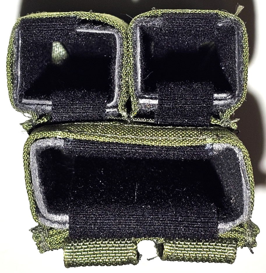 Eagle Industries 1x2 5.56 pistol FB magazine pouch OD green MOLLE 3 mag kydex