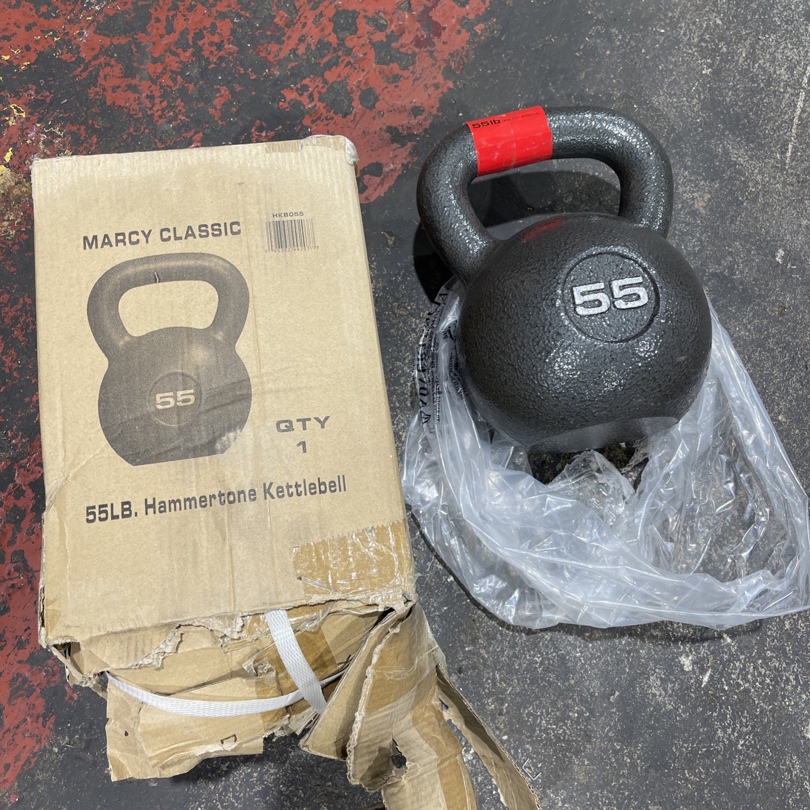 Marcy Hammertone KettleBell 55 lb. HKB Workout Weights 55 lb New